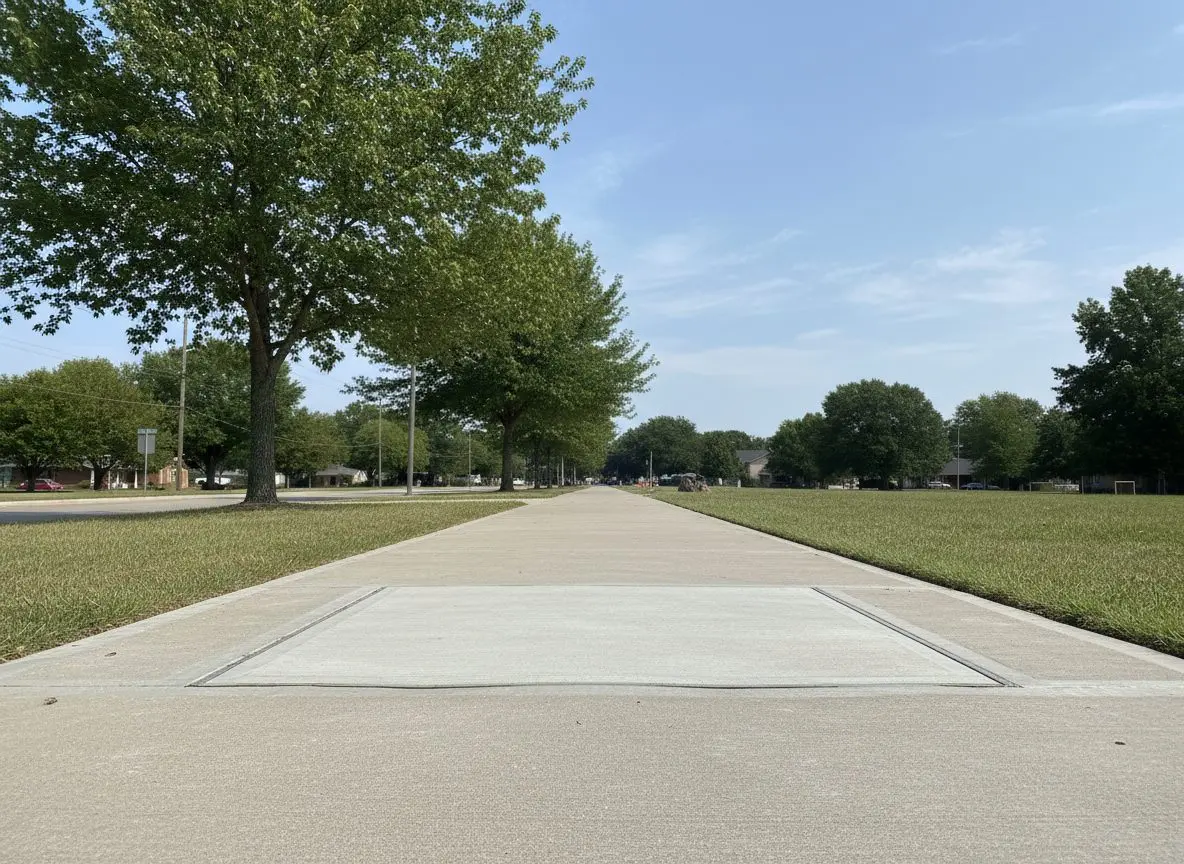 Walkway panel replacement in North Little Rock